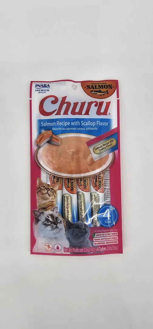CHURU GATO SALMON Y OSTION X 4 (U)