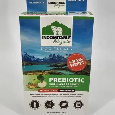 INDOMITABLE PATAGONIA PREBIOTIC MANZANA Y JENGIBRE 180 GR