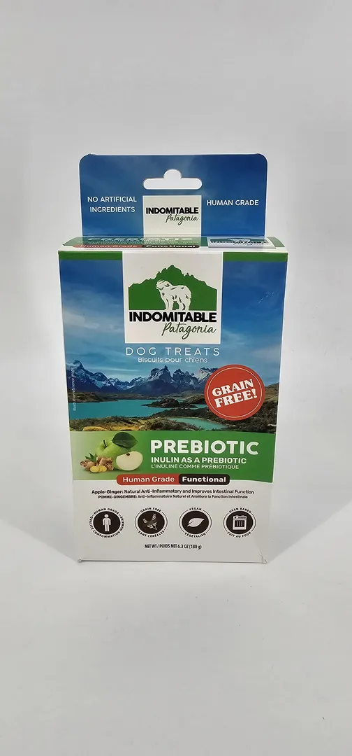 INDOMITABLE PATAGONIA PREBIOTIC MANZANA Y JENGIBRE 180 GR