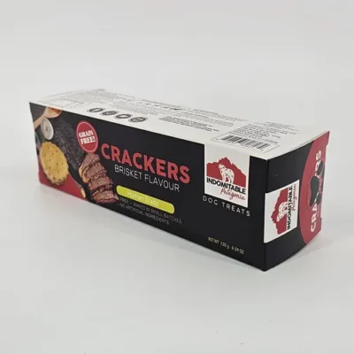 INDOMITABLE PATAGONIA CRACKERS BRISKET 130 GR