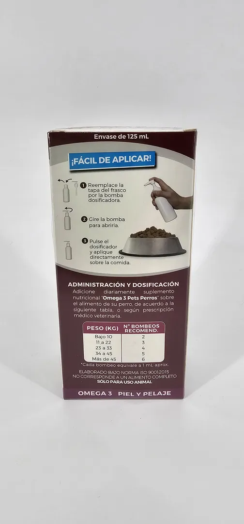 OMEGA PETS PERROS 125 ML - Imagen 2