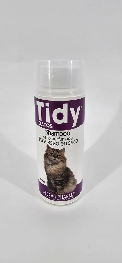TIDY SHAMPOO SECO GATOS 100 G