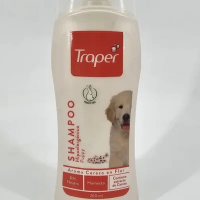 TRAPER SHAMPOO HIPOALERGENICO PUPPY CEREZO 260 ML