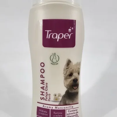 TRAPER SHAMPOO PELAJE CLARO PERRO MANZANILLA 260 ML