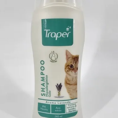 TRAPER SHAMPOO HIPOALERGENICO GATO LAVANDA 260 ML