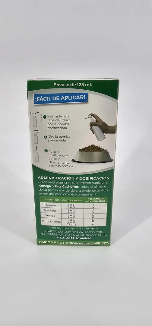 OMEGA 3 PETS CACHORROS 125 ML - Imagen 2