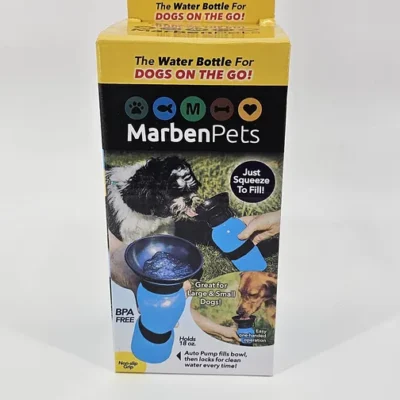 MARBENPETS BOTELLA DE AGUA PORTATIL PARA PERROS 18 OZ