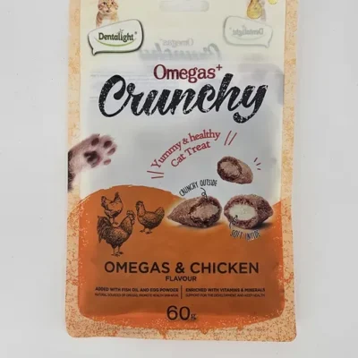 DENTALIGHT CRUNCHY GATO POLLO 60 GR