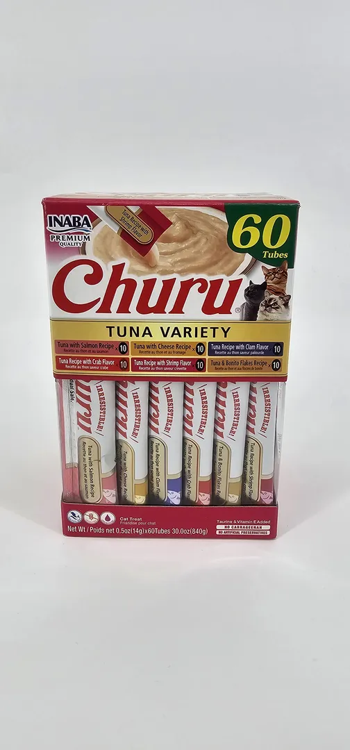 CHURU GATO ATUN VARIEDADES CAJA X 60 (U)