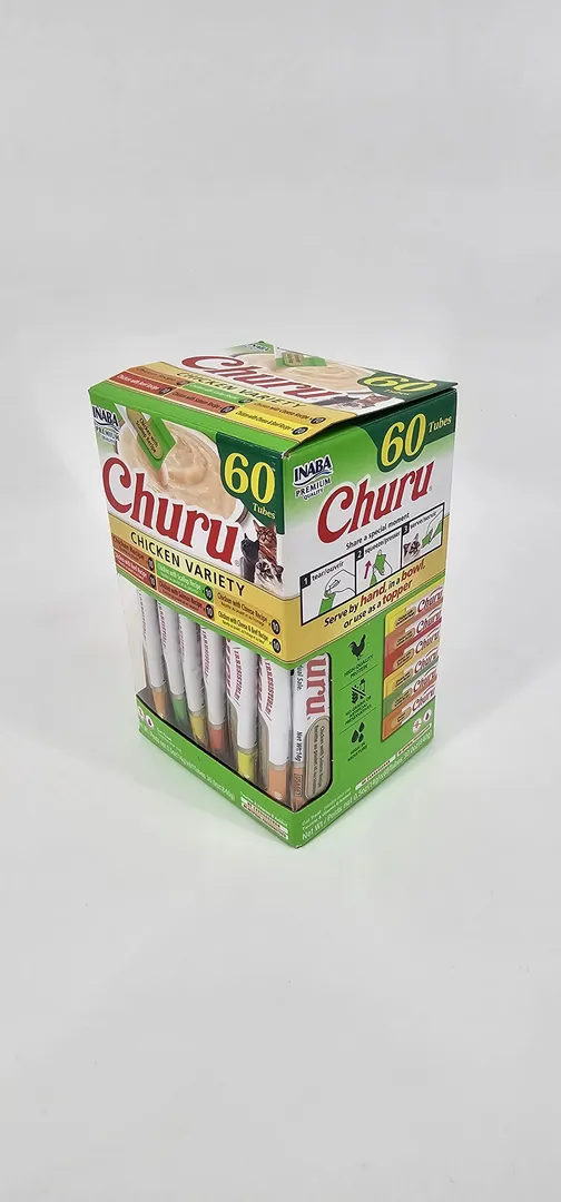 CHURU GATO POLLO VARIEDADES CAJA X 60 (U) - Imagen 2