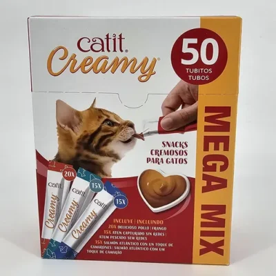 CATIT CREAMY GATO MEGA MIX X 50 (U)