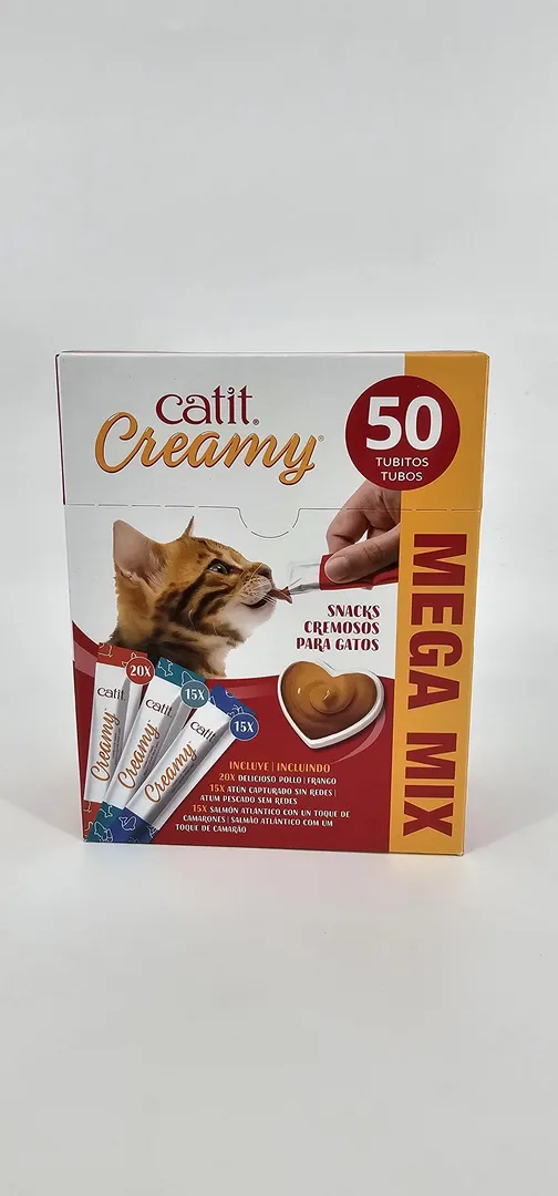 CATIT CREAMY GATO MEGA MIX X 50 (U)