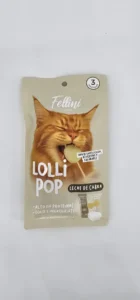 FELLINI LOLLI POP GATO LECHE DE CABRA X 3 (U)