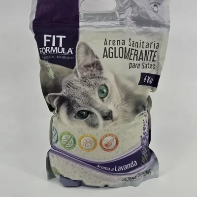 FIT FORMULA ARENA SANITARIA AGLOMERANTE LAVANDA 4 KG