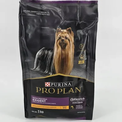 PRO PLAN PERRO EXIGENT RAZAS PEQUEÑAS 3 KG