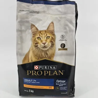 PRO PLAN GATO ADULT 7+ 3 KG