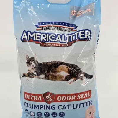 AMERICA LITTER ARENA SANITARIA AGLOMERANTE BABY POWDER 15 KG