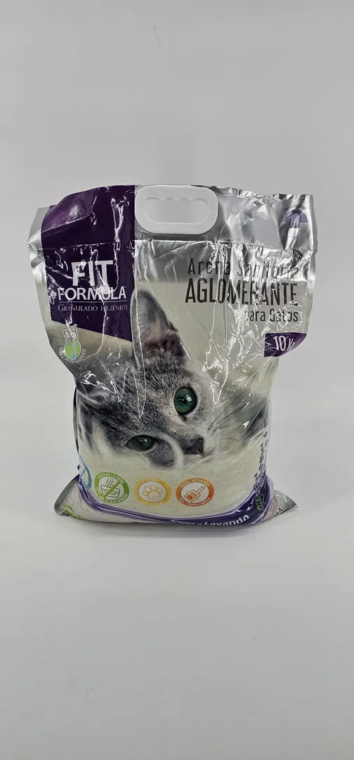 FIT FORMULA ARENA SANITARIA AGLOMERANTE LAVANDA 10 KG