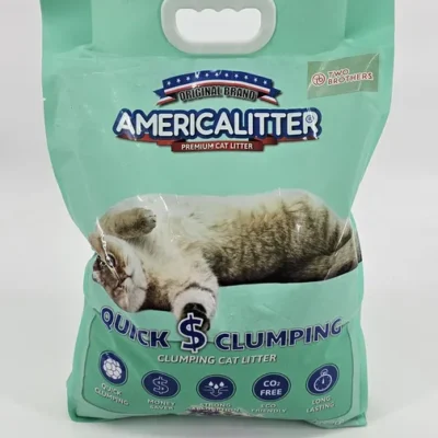 AMERICA LITTER QUICK CLUMPING ARENA SANITARIA AGLOMERANTE LAVANDA 7 KG